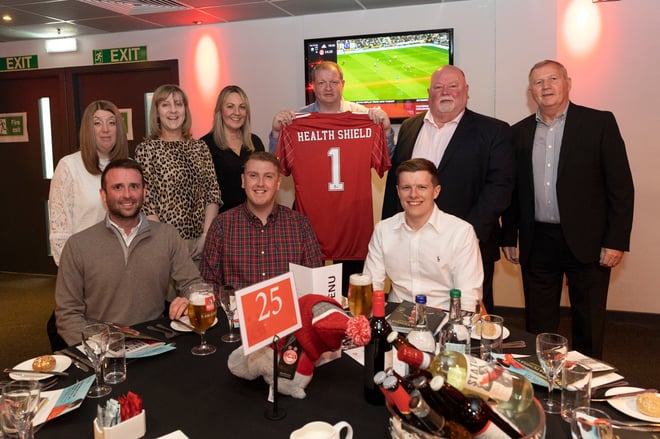 Health Shield host three local charities at Aberdeen Football Club's victory over Rangers